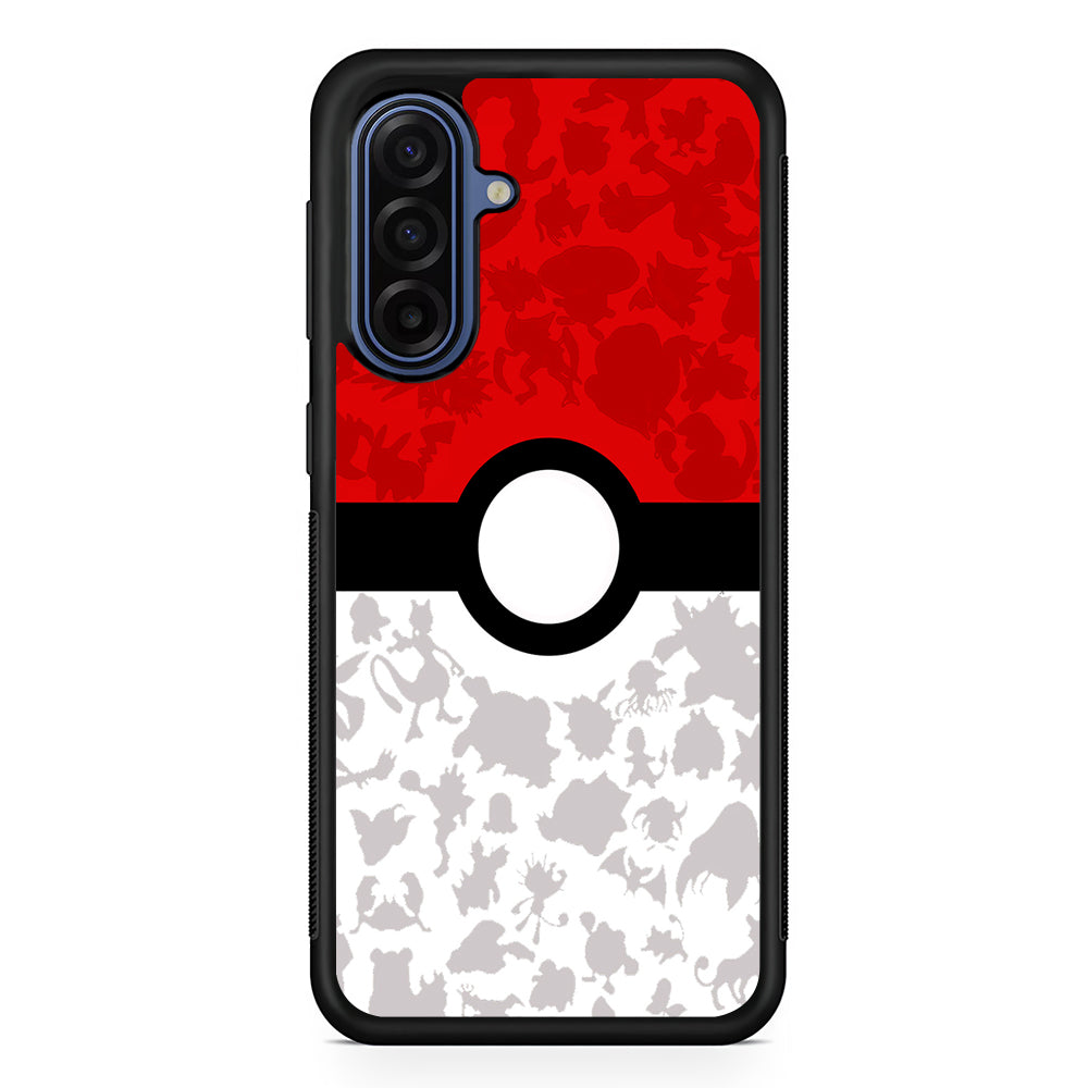 Pokemon Ball Silhouette Samsung Galaxy A17 Case | Slim Protective Phone Cover
