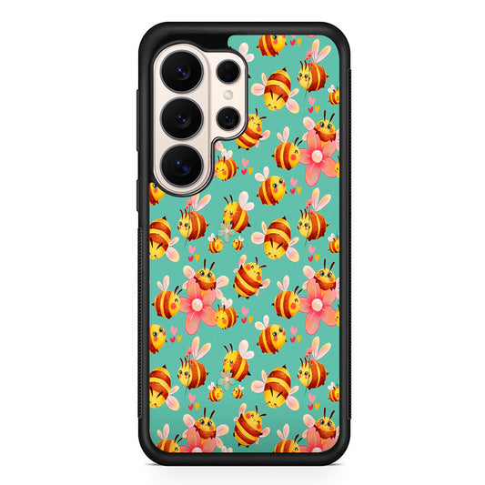 Cute Cartoon Honey Bees Samsung Galaxy S26 Ultra Case | Slim Protective Case for Samsung Galaxy S26 Ultra