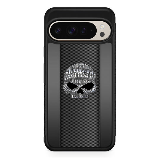 Harley Davidson Old Skull Google Pixel 9 Pro Case | Slim Protective Cover