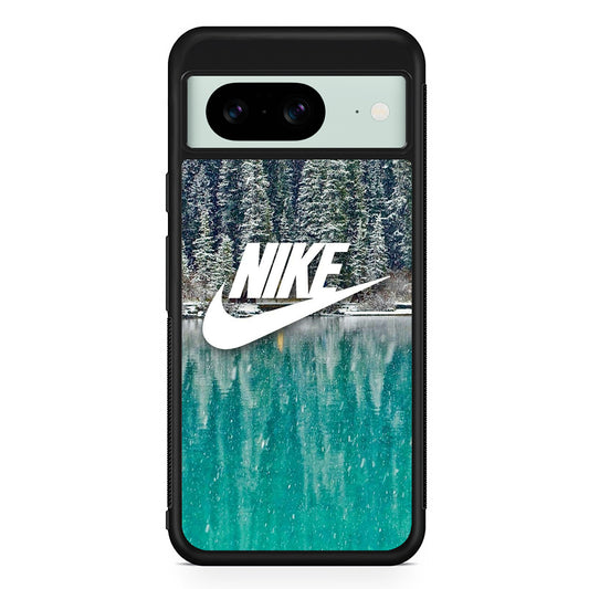 Nike Sweet Winter Moment Google Pixel 8 Case | Slim Rubber Case for Google Pixel 8