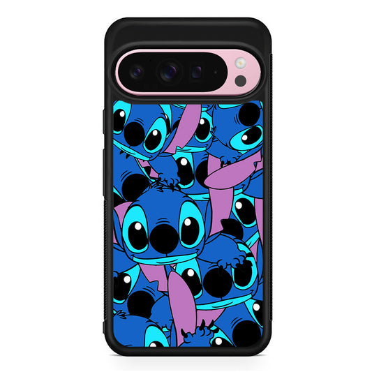 Stitch Blue Cute Google Pixel 9 Pro XL Case | Protective Cover