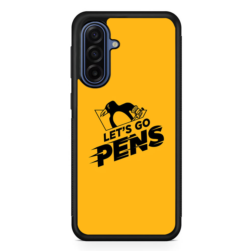 NHL Pittsburgh Penguins Let's Go Samsung Galaxy A17 Case | Slim Protective Phone Cover