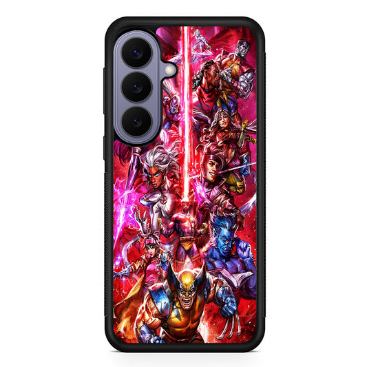 The X-Men vs Magneto Art Samsung Galaxy S26 Case | Durable Rubber Case for Samsung Galaxy S26