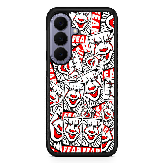 IT Fear Smile Samsung Galaxy S26 Case | Durable Rubber Case for Samsung Galaxy S26