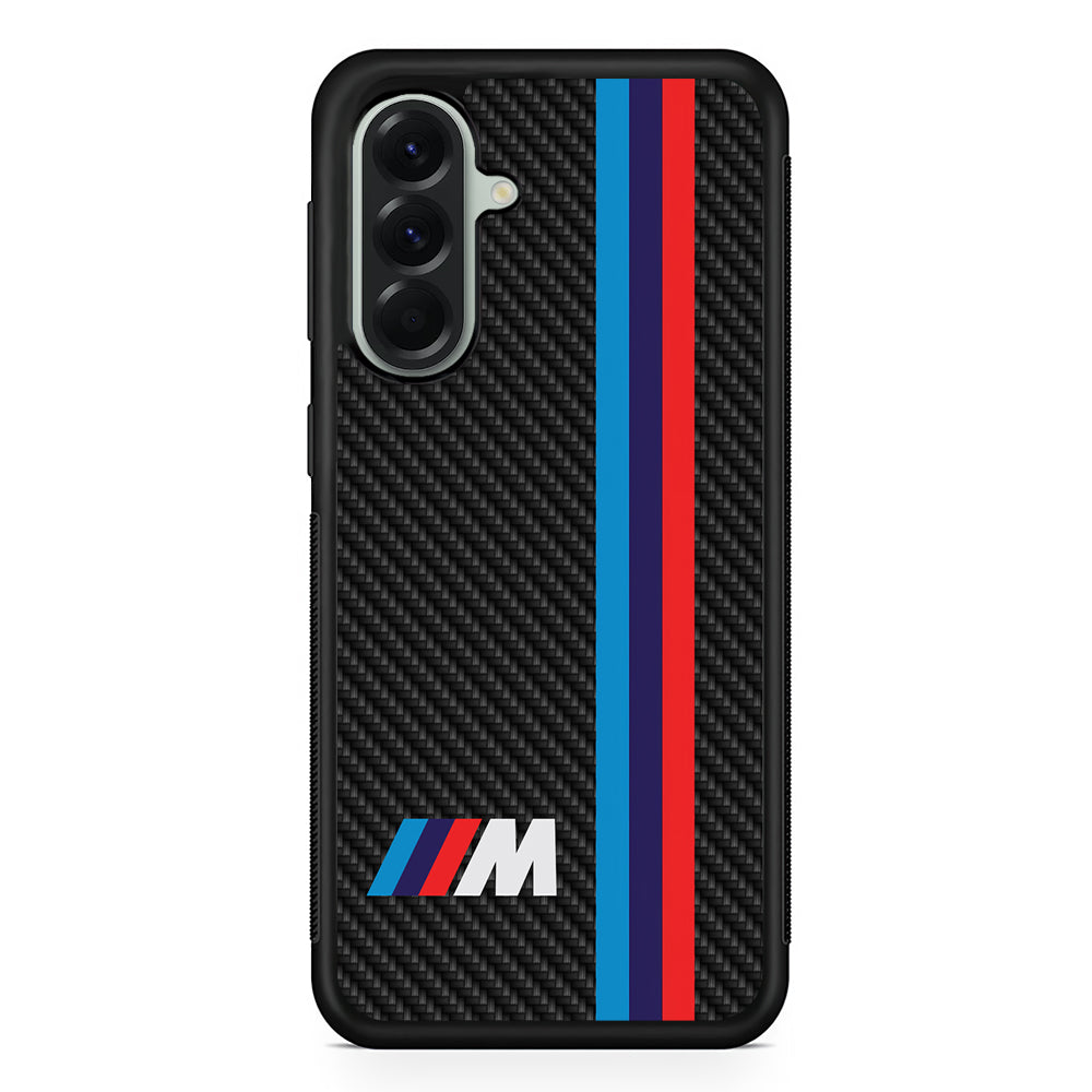 BMW Stripe Samsung Galaxy A56 Case | Samsung Galaxy A56 Rubber Protective Case