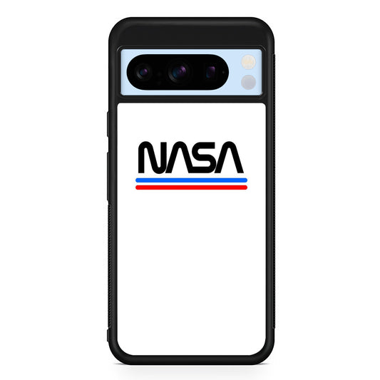 Nasa White Stripe Google Pixel 8 Pro Case | Slim Protective Cover