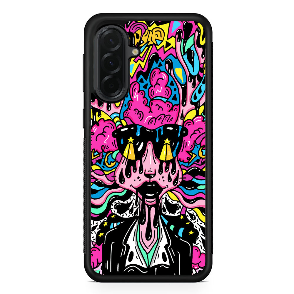 The Melted Lady Graffiti Samsung Galaxy A36 Case | Protective Rubber Cover