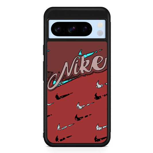 Nike Red Layer Art Google Pixel 8 Pro Case | Premium Protective Case for Google Pixel 8 Pro