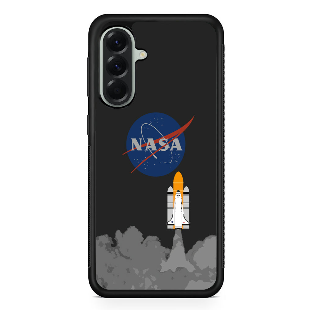 Nasa Launch The Future Samsung Galaxy A56 Case | Samsung Galaxy A56 Rubber Protective Case