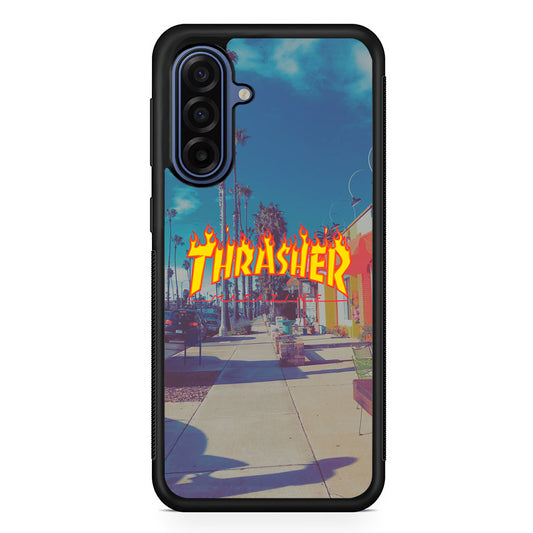 Thrasher Passed Road Samsung Galaxy A17 Case | Samsung Galaxy A17 Protective Rubber Case