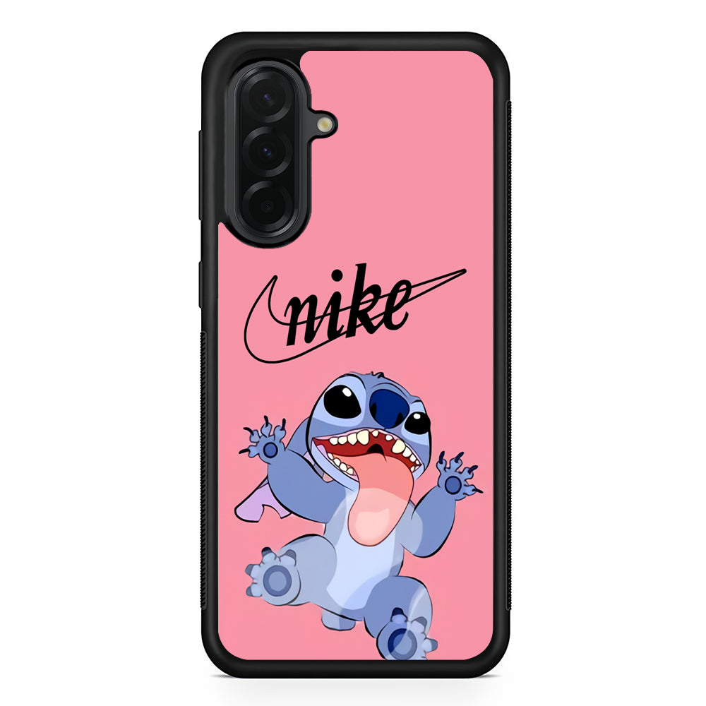 Nike Stitch Pink Samsung Galaxy A36 Case | Durable Samsung Galaxy A36 Cover