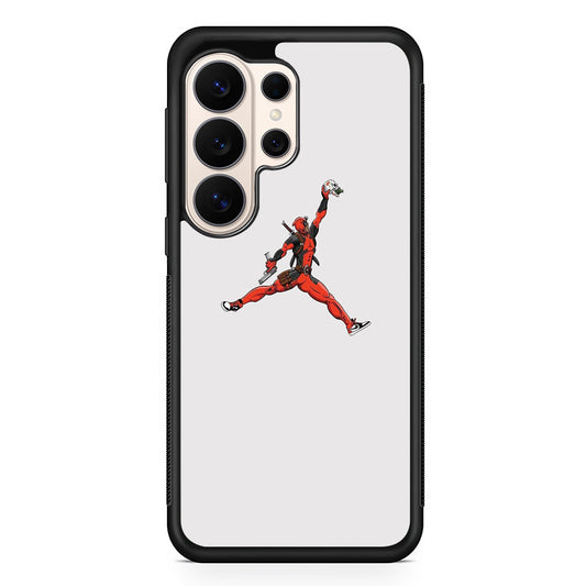 Jordan Deadpool Meme White Milk Samsung Galaxy S26 Ultra Case | Durable Samsung Galaxy S26 Ultra Phone Case