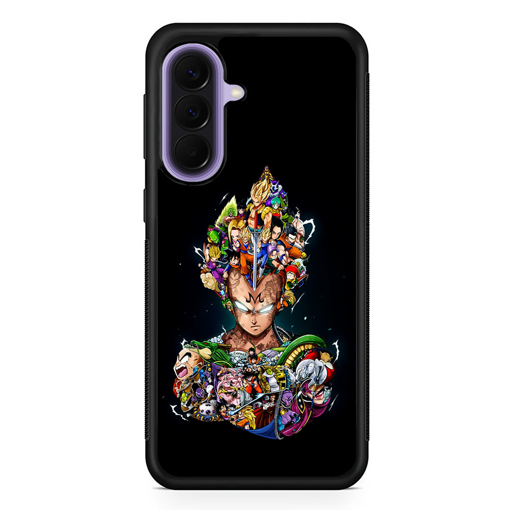 Dragon Ball Vegeta and Friends Samsung Galaxy A57 Case | Slim Samsung Galaxy A57 Rubber Case