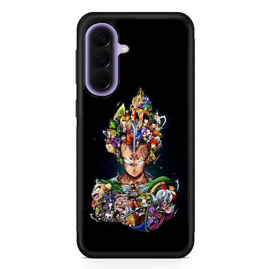 Dragon Ball Vegeta and Friends Samsung Galaxy A57 Case | Slim Samsung Galaxy A57 Rubber Case