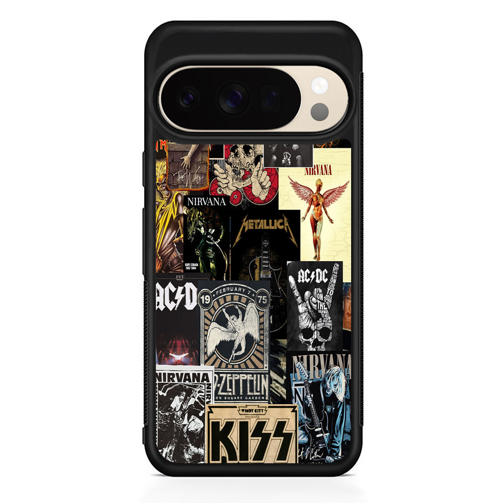 Heavy Metal Rock Music Band Google Pixel 10 Pro XL Case | Slim Google Pixel 10 Pro XL Protective Case