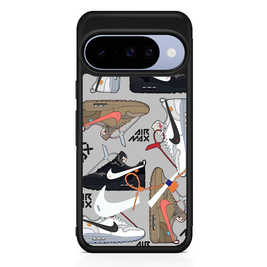 Nike Shelf of Air Max Google Pixel 10 Case | Google Pixel 10 Rubber Protective Case