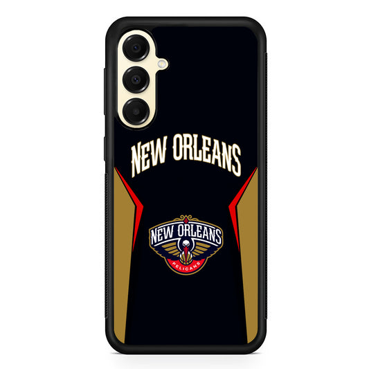 NBA New Orleans Pelicans Jersey Samsung Galaxy A16 Case | Slim Rubber Samsung Galaxy A16 Case