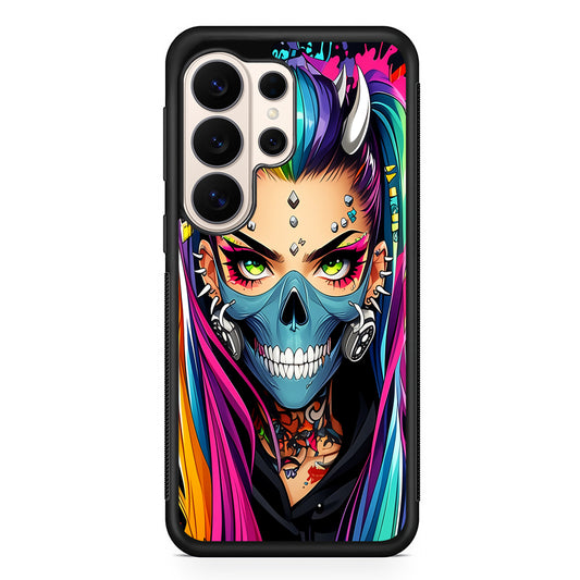Tattooed Girl with Mask Samsung Galaxy S26 Ultra Case | Slim Protective Case for Samsung Galaxy S26 Ultra