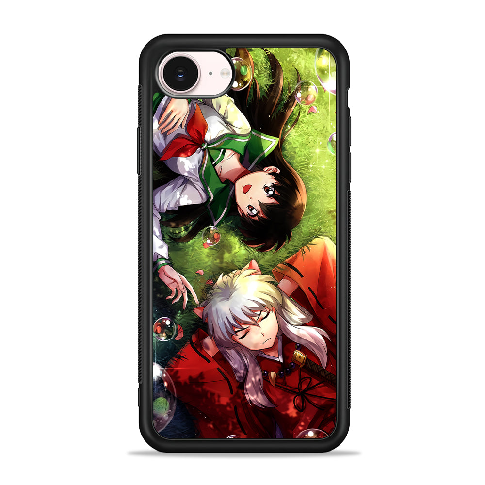 Inuyasha and Kagome Couple iPhone 17e Case - Silicone Case