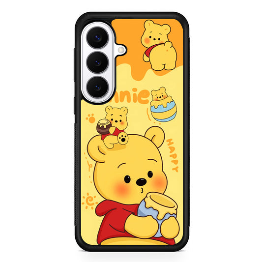 Cute Winnie The Pooh Happy Samsung Galaxy S26 Plus Case | Slim Protective Cover for Samsung Galaxy S26 Plus