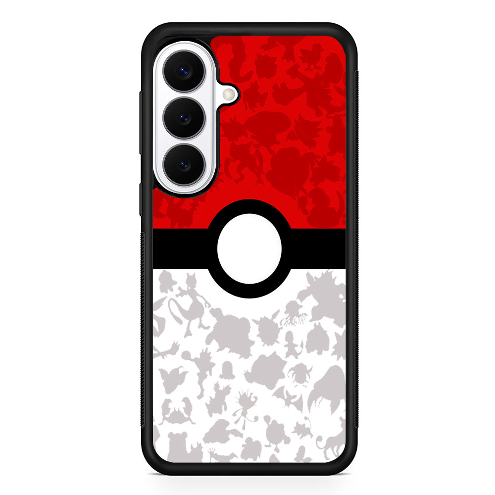 Pokemon Ball Silhouette Samsung Galaxy S26 Plus Case | Slim Protective Cover for Samsung Galaxy S26 Plus