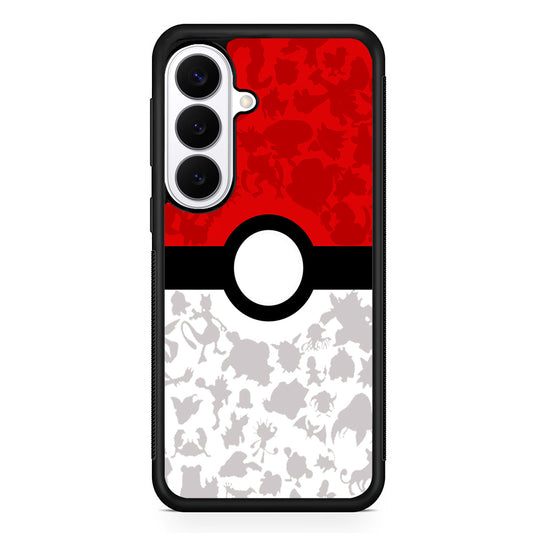 Pokemon Ball Silhouette Samsung Galaxy S26 Plus Case | Slim Protective Cover for Samsung Galaxy S26 Plus