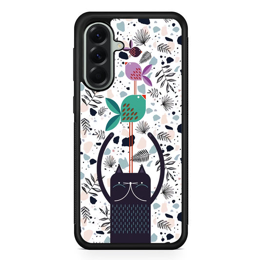 Cat Fish Aesthetic Samsung Galaxy A56 Case | Samsung Galaxy A56 Protective Rubber Case