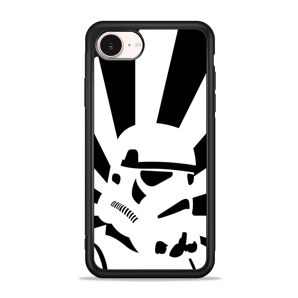 Star Wars Stormtrooper Black White iPhone 17e Case - Silicone Case