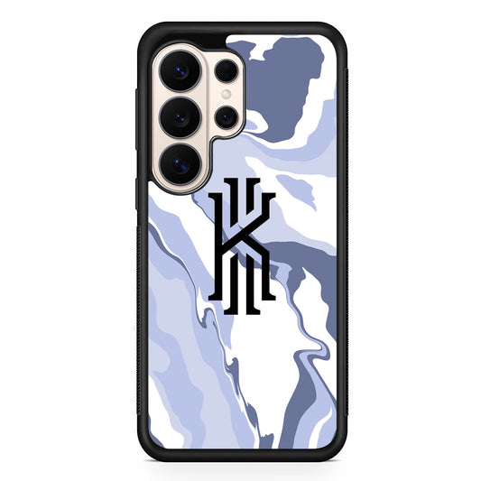 Kyrie Irving Marble Blue Vibes Samsung Galaxy S26 Ultra Case | Durable Samsung Galaxy S26 Ultra Phone Case