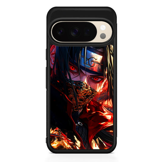 Itachi Uchiha Using a Mask Google Pixel 10 Pro XL Case | Slim Google Pixel 10 Pro XL Protective Case