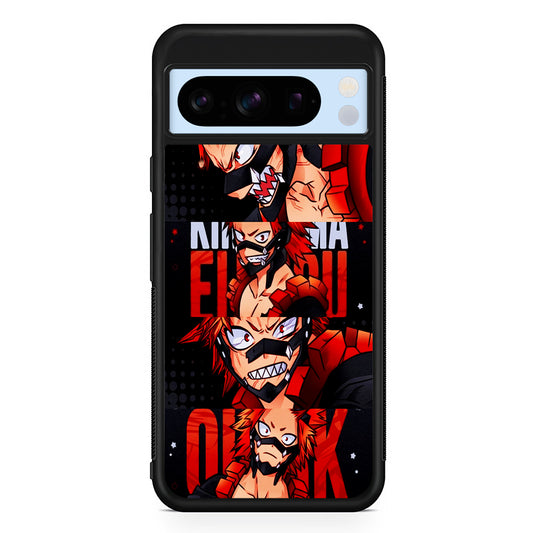 Red Riot Eijiro Kirishima Aesthetic Google Pixel 8 Pro Case | Slim Rubber Case for Google Pixel 8 Pro