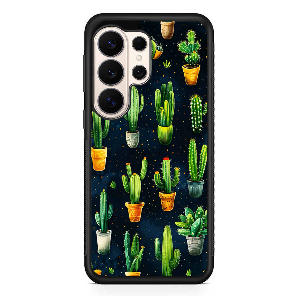 A Collection of Cactus in Pots Samsung Galaxy S26 Ultra Case | Slim Protective Case for Samsung Galaxy S26 Ultra