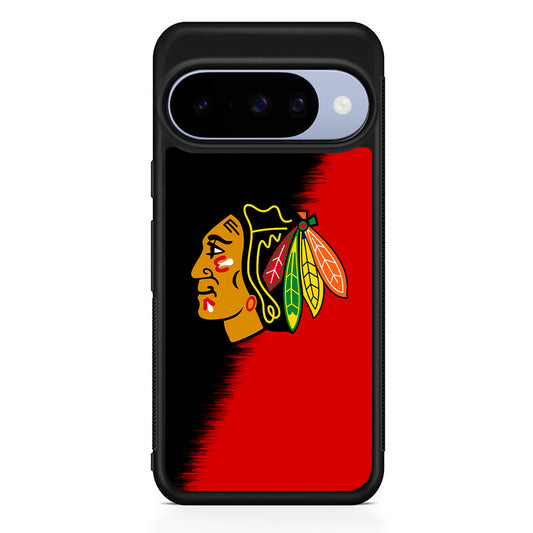NHL Chicago Blackhawks Team Google Pixel 10 Case | Google Pixel 10 Rubber Protective Case