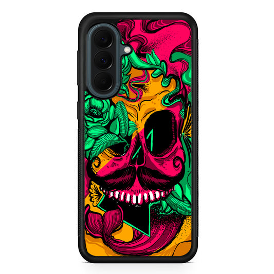 Pirates Skull Artistic Art Samsung Galaxy A37 Case | Samsung Galaxy A37 Rubber Phone Case