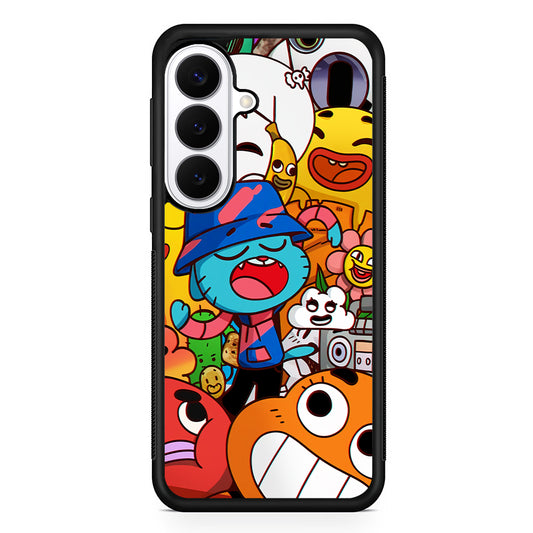 Gumball and Friends Doodle Samsung Galaxy S26 Plus Case | Slim Protective Cover for Samsung Galaxy S26 Plus