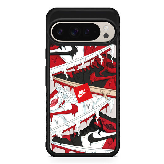 Nike Melt and Drip Google Pixel 9 Pro Case | Slim Protective Cover