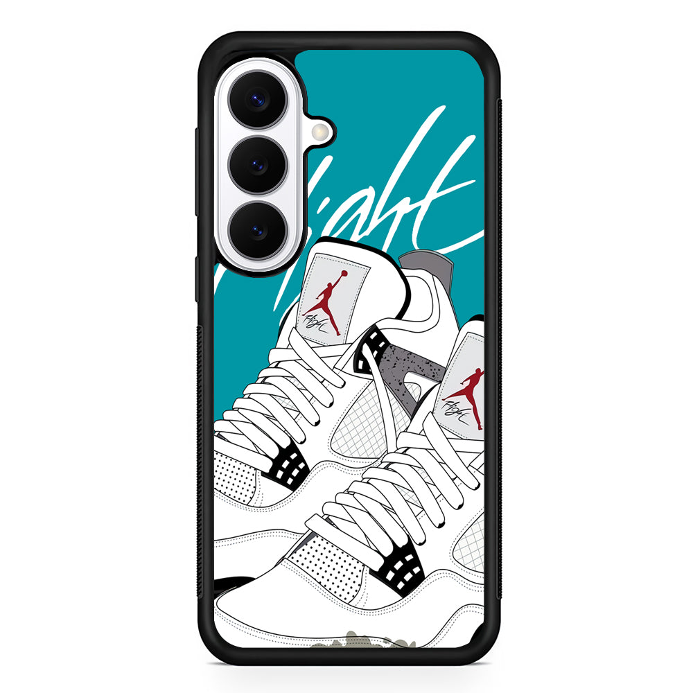 Air Jordan The White Shoes Samsung Galaxy S26 Plus Case | Lightweight Protective Cover for Galaxy S26 Plus