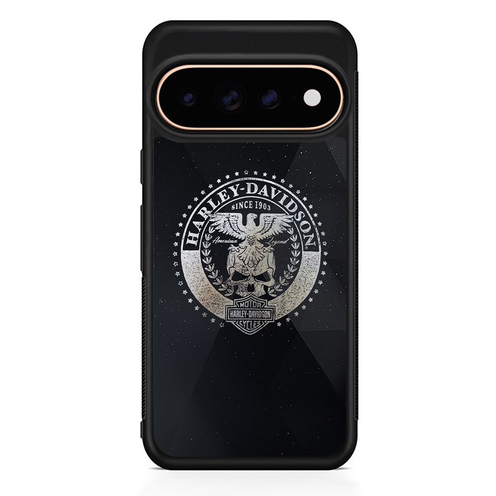 Harley Davidson Silver Emblem Google Pixel 11 Pro Case - Stylish Protective Phone Case