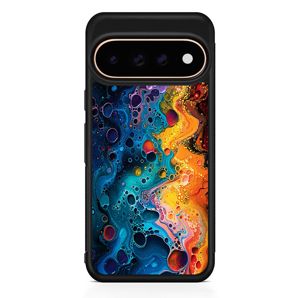 Colorful Painting with Lots of Bubbles Google Pixel 11 Pro Case - Stylish Protective Phone Case