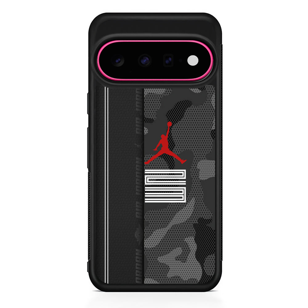 Air Jordan Emblem on Leather Google Pixel 11 Case - Stylish Protective Phone Case