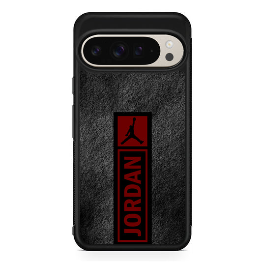 Air Jordan Grey Abstract Google Pixel 9 Pro Case | Slim Protective Cover