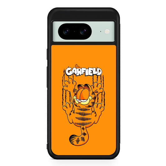 Garfield The Cat Scratch Wall Google Pixel 8 Case | Durable Protective Cover for Google Pixel 8