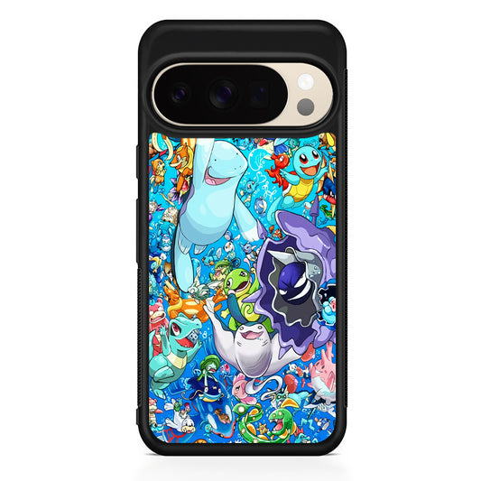 Pokemon Water Google Pixel 10 Pro XL Case | Slim Google Pixel 10 Pro XL Protective Case