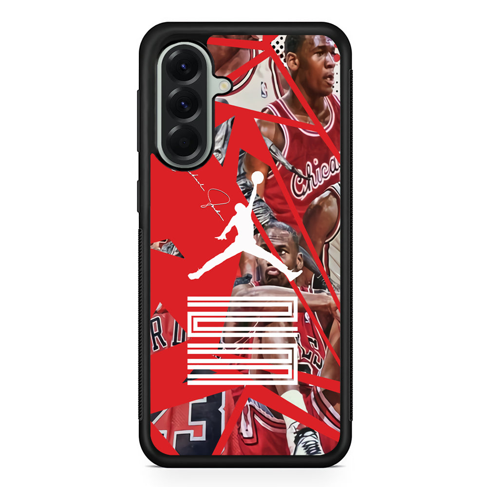Air Jordan Spirit of Soul Samsung Galaxy A56 Case | Samsung Galaxy A56 Rubber Protective Case