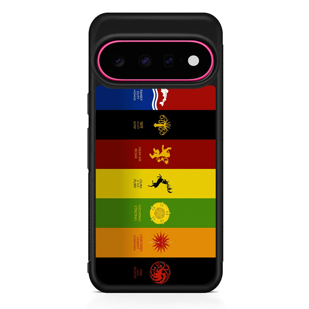 Game Of Thrones Flag Slogan Google Pixel 11 Case | Slim Shockproof Cover