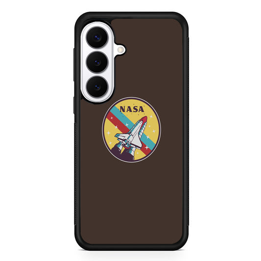 Nasa Dark Aircraft Icon Samsung Galaxy S26 Plus Case | Lightweight Protective Cover for Galaxy S26 Plus
