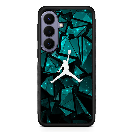 Air Jordan Shards of Crystal Samsung Galaxy S26 Case | Slim Protective Rubber Case for Samsung S26