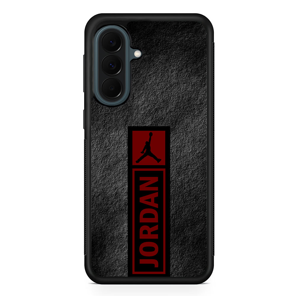 Air Jordan Grey Abstract Samsung Galaxy A37 Case | Custom Samsung Galaxy A37 Protective Cover