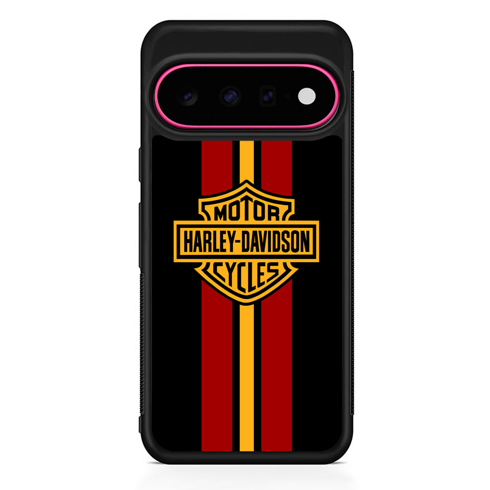 Harley Davidson Red Stripe Emblem Google Pixel 11 Case - Stylish Protective Phone Case
