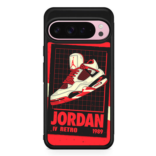 Air Jordan Poster from The Past Google Pixel 9 Pro XL Case | Protective Cover